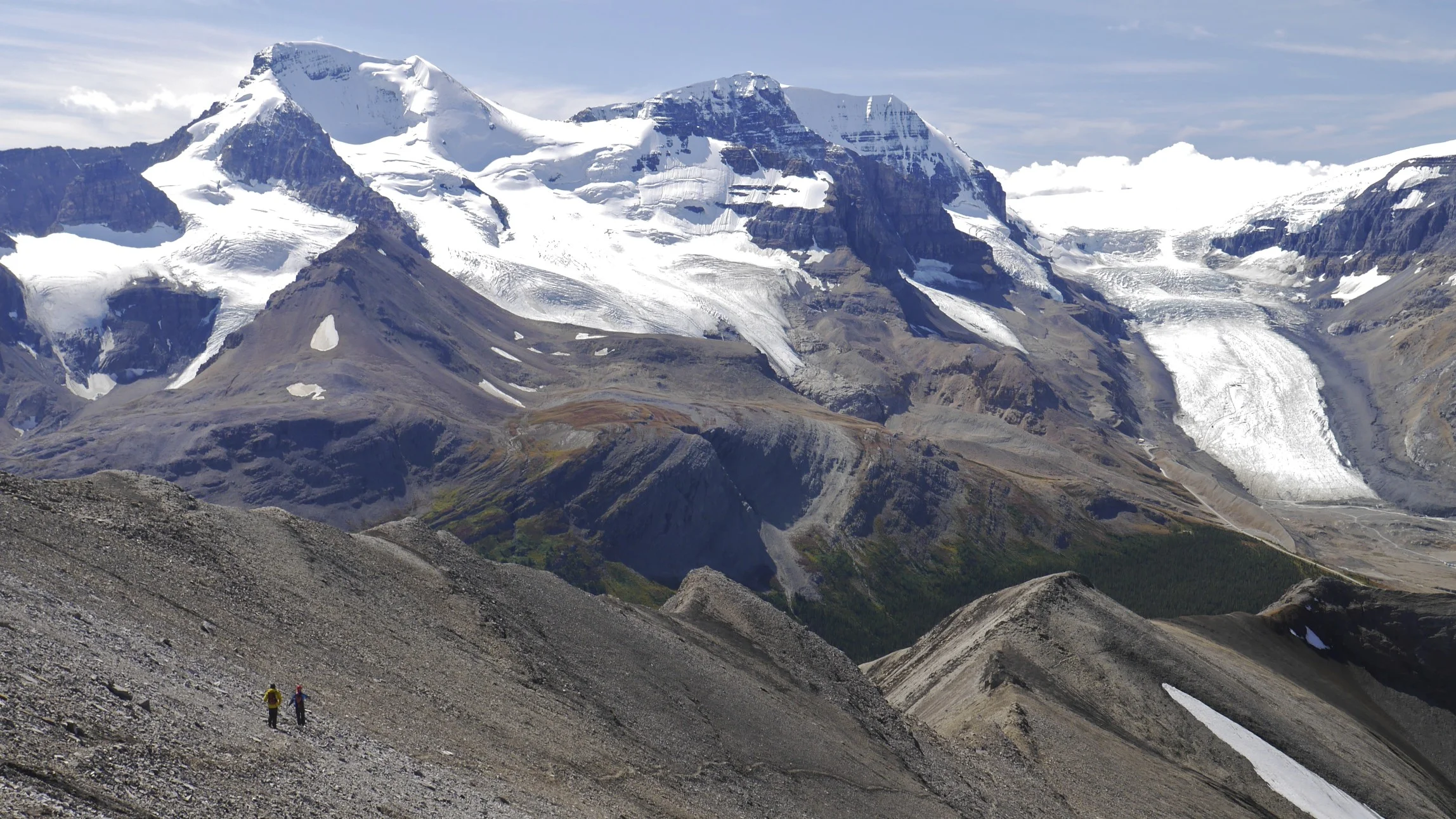 Columbia Icefield Area in Alberta, Canada