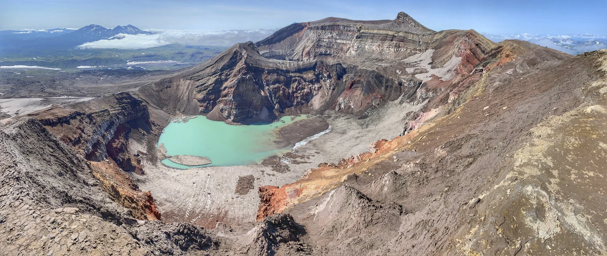 Камча́тка, Russia - The Mutnowski and Gorely Volcanoes